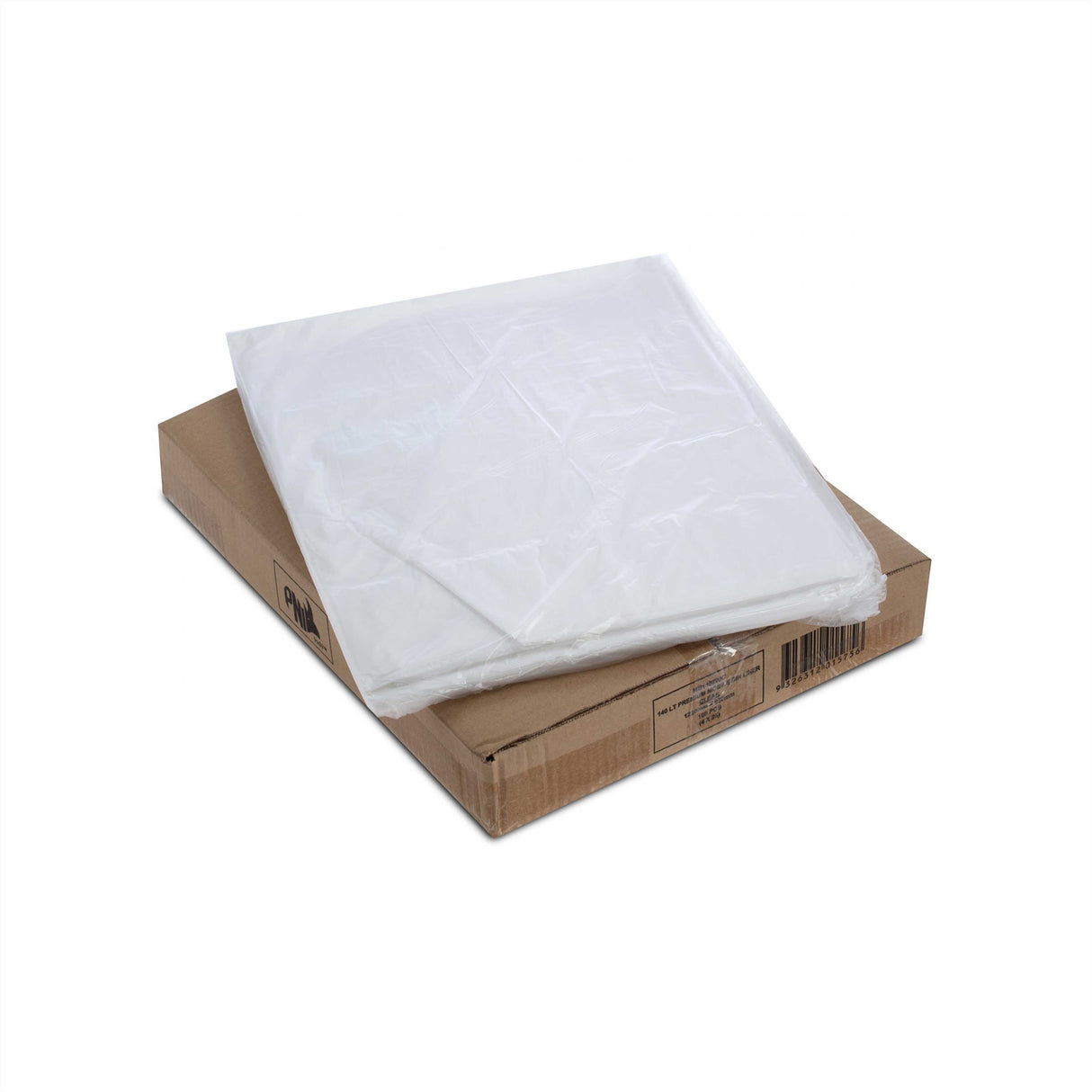 BIN LINER 240L 1470X1150 CLEAR ECONOMY 200PC - MB240215C