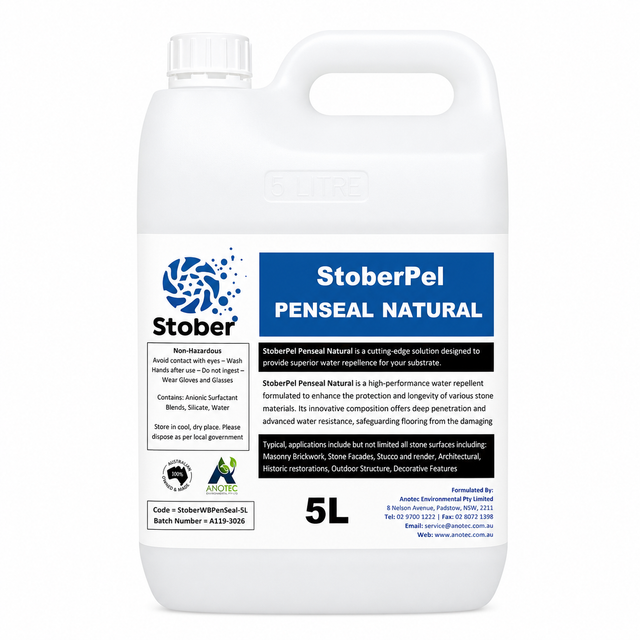 ANOTEC STOBER NATURAL WATER BASED PENETRATING SEALER 5L