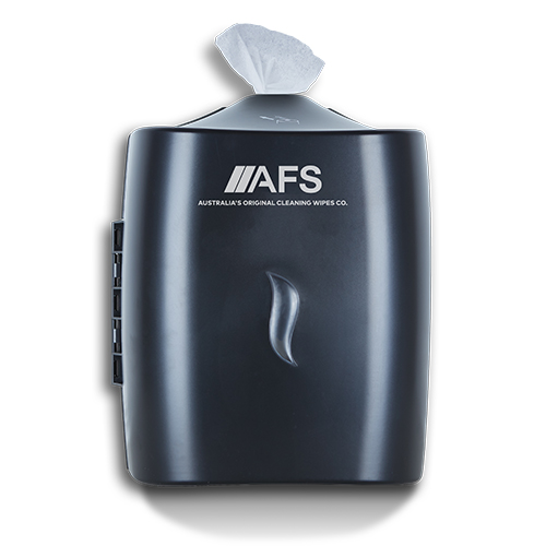 AFS DISPENSER WIPES WALL MOUNTED BLACK AFS2000