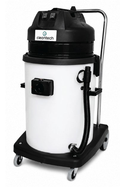 CLEANTECH CT60 WET AND DRY VACUUM PLASTIC 60L TWIN MOTOR
