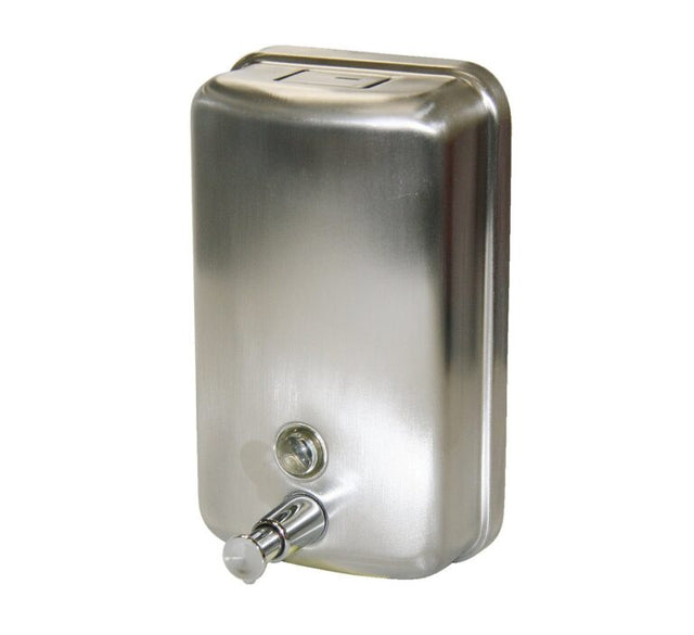 DISPENSADOR DE JABÓN INOX VERTICAL 1200