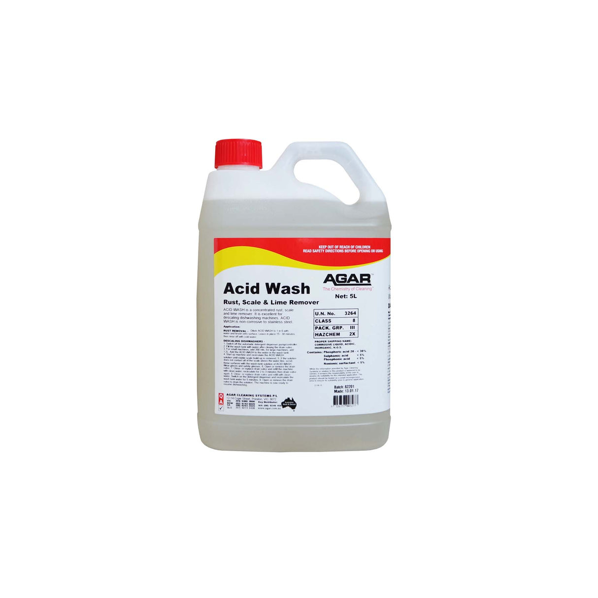 AGAR ACID WASH 5L