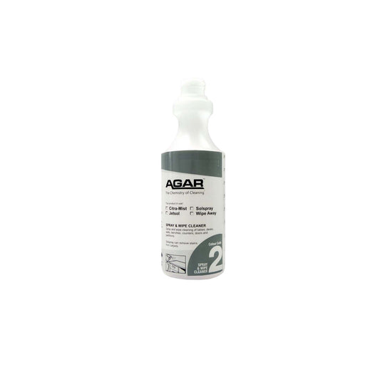 AGAR SPRAY BOTELLA 500ML CÓDIGO 2 - SPRAY &amp; TOALLITA