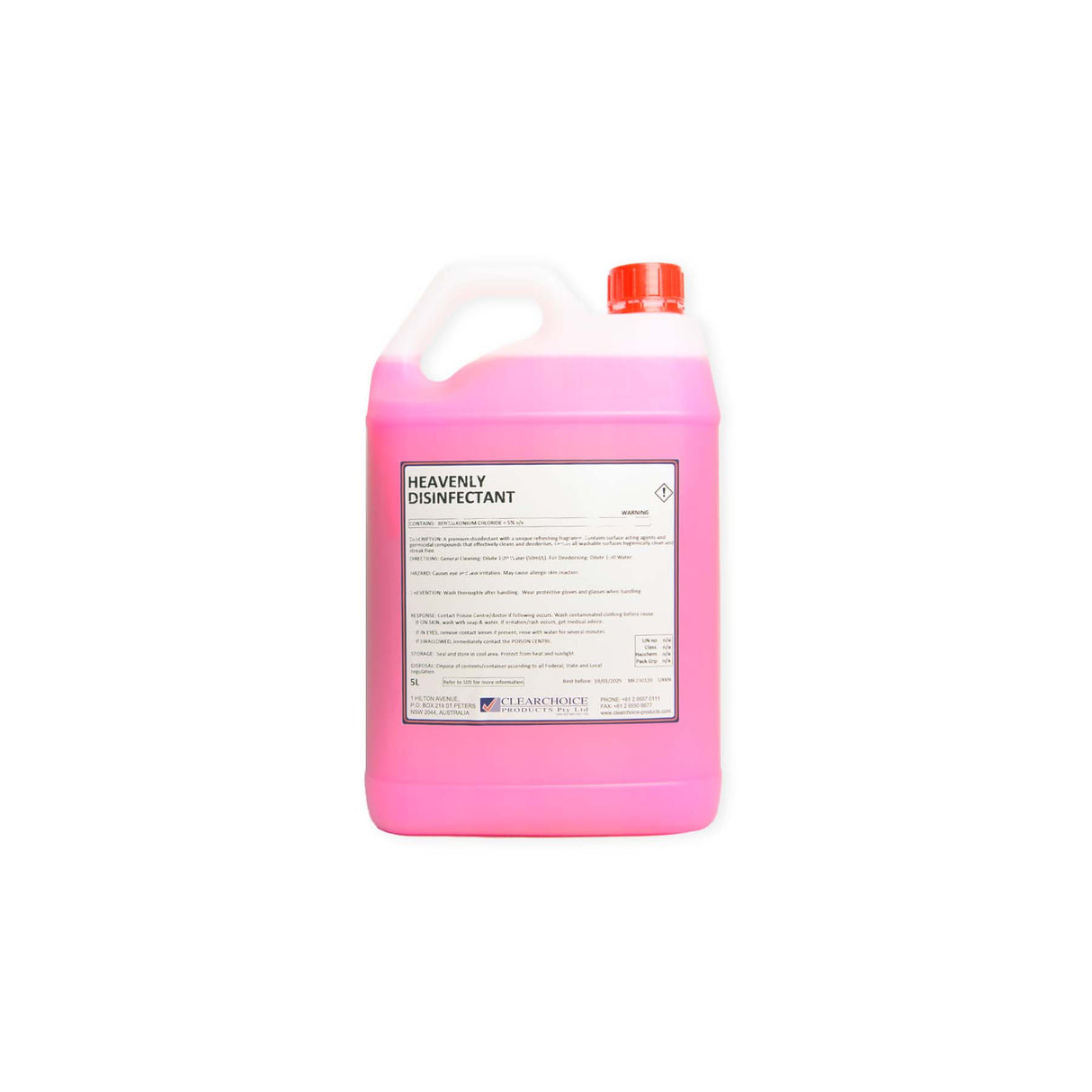 CT HEAVENLY DISINFECTANT HOSPITAL GRADE 5L