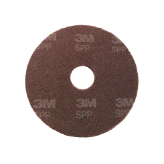 3M SCOTCH-BRITE SURFACE PREPARATION SPP FLOOR PAD BROWN 18"  45CM