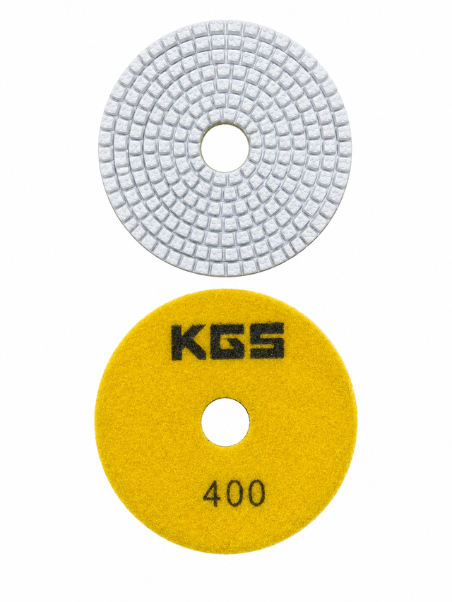 KGS SPEEDLINE WHITE 100MM GRIT 400 (YELLOW)
