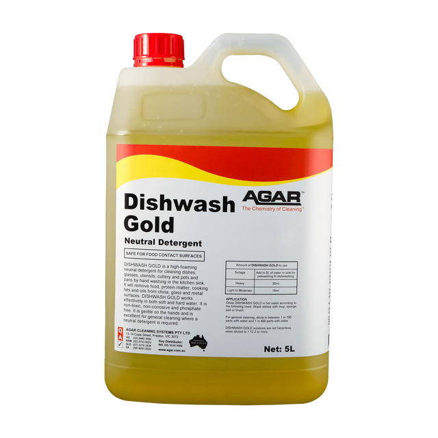 AGAR DISHWASH GOLD 5L