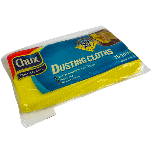 CHUX FLAT SHEETS OIL WIPE CLOTH YEL 25P